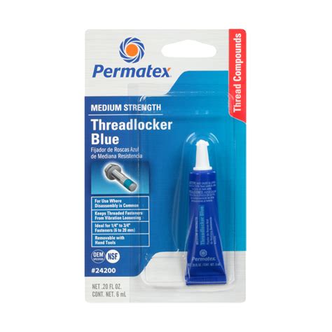 Permatex Medium Strenght Threadlocker Blue ITWPF