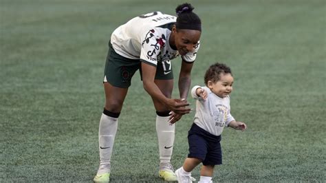 How motherhood has shaped USWNT’s Crystal Dunn on and off the soccer ...