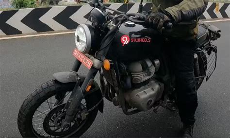 New Spy Shots Of Royal Enfield Scram 650 Emerge Revealing A Host Of Details