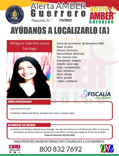 La Fge Solicita Su Colaboraci N Para Localizar A Dos Adolescentes