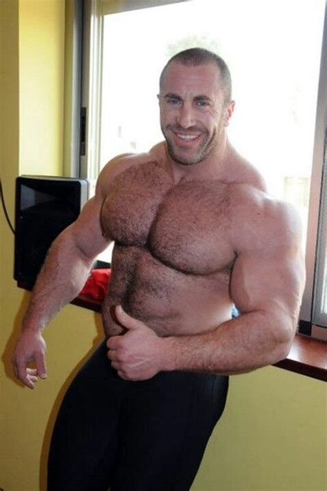 Bodybuilder Hairy Muscle Men Muscular Men Muscle Bear