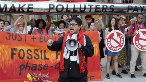 Cop28 Climate Summit Global Activists Protest Fossil Fuels In Dubai