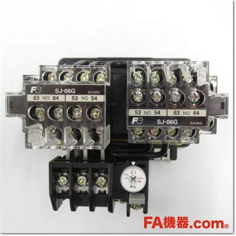 Japan (A)Unused,SJ-06WGRM DC24V 2a1b×2 1.7-2.6A 電磁開閉器 ,อะไหล่ ...