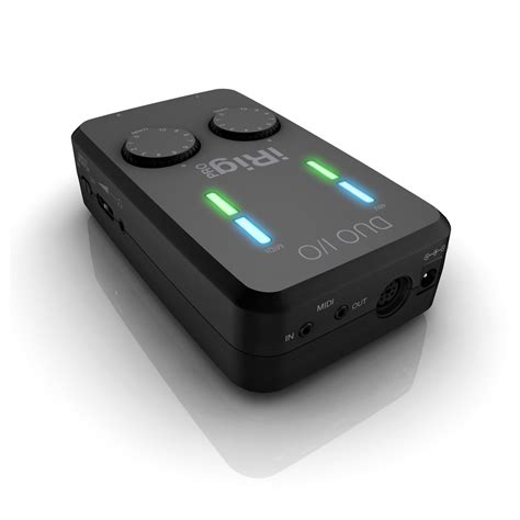 IK Multimedia iRig Pro DUO I/O Interface for iOS, Android, PC and Mac ...