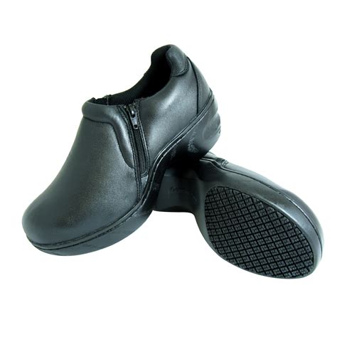 Genuine Grip Women Slip Resistant Slip On Work Shoes 460 Black