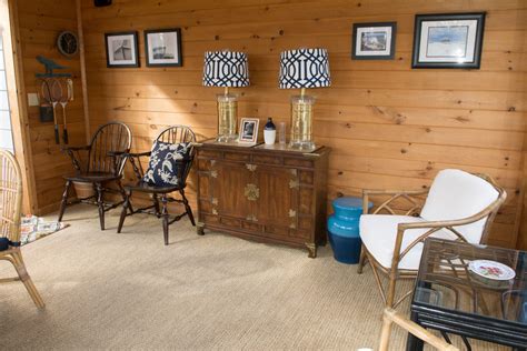 Sunroom with Sisal Carpet - Rustic - Sunroom - Minneapolis - by Floors ...