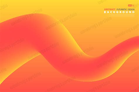 Abstract of Gradient Yellow and Orange Graphic by wanabring · Creative ...