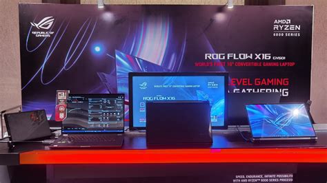 Asus Rog Flow X Laptop Gaming Convertible Berukuran Pertama Di