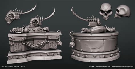 The Butchers Lair Yili Tan Tan Zbrush Sculpting