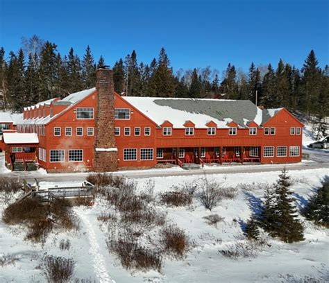 Overnight fire destroys historic Lutsen Lodge resort - Bring Me The News