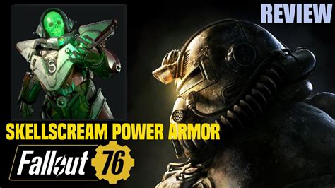 Fallout Skellscream Power Armor Skin Review Unlockable For Free