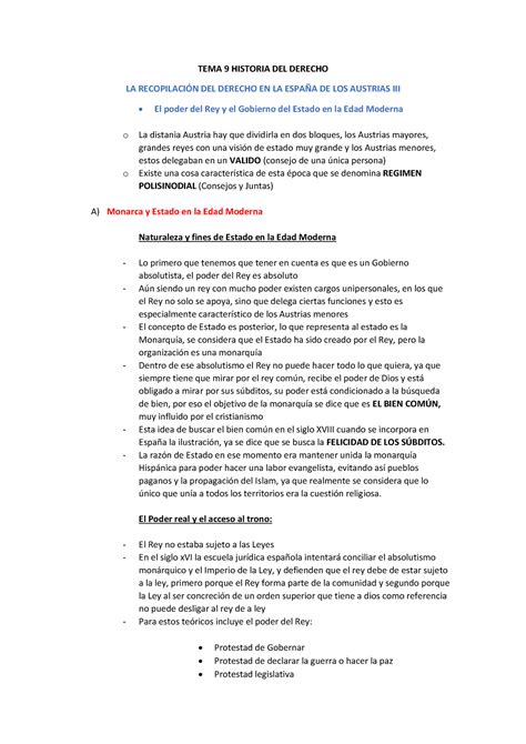 Tema Historia Del Derecho Tema Historia Del Derecho La Recopilaci