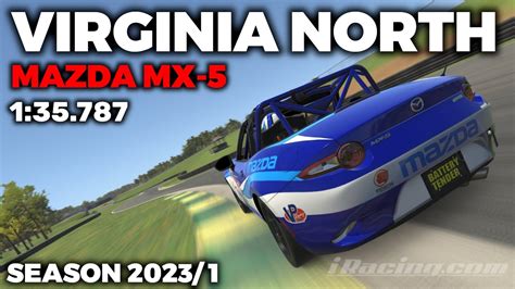 Iracing Virginia North Mx Guide Lap Hot Lap Setup Blap File