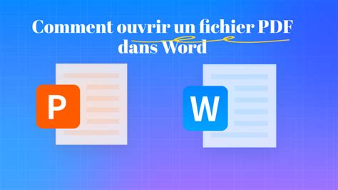 Ouvrir un PDF dans Word 3 façons simples UPDF