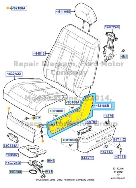 New Oem Lh Drivers Side Front Seat Cushion Valance 2007 2013 Ford Expedition Ebay