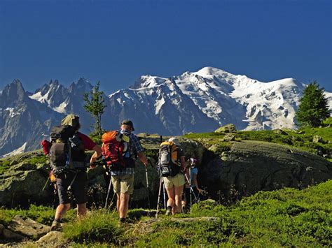 Tour Du Montblanc Rund Um Den H Chsten Berg Der Alpen Montblanc