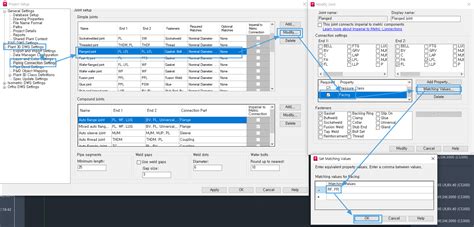 AutoCAD Plant 3D에서 랩 조인트 플랜지를 연결하는 방법