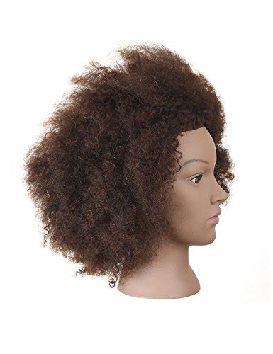 Kalyx Mannequin Head African American With Human Hair Cosmetology