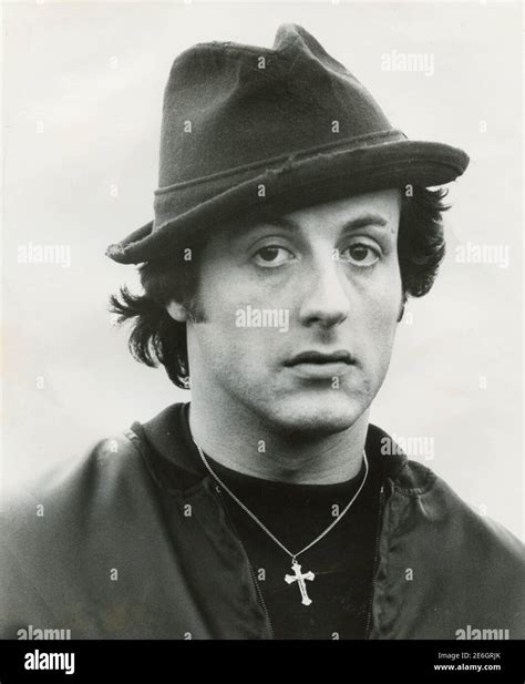 American film actor Sylvester Stallone plays Rocky Balboa in Rocky II, USA 1979 Stock Photo - Alamy