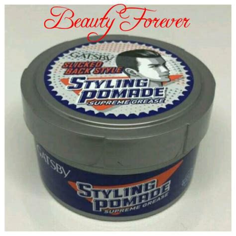 Jual GATSBY STYLING POMADE SUPREME GREASE Shopee Indonesia