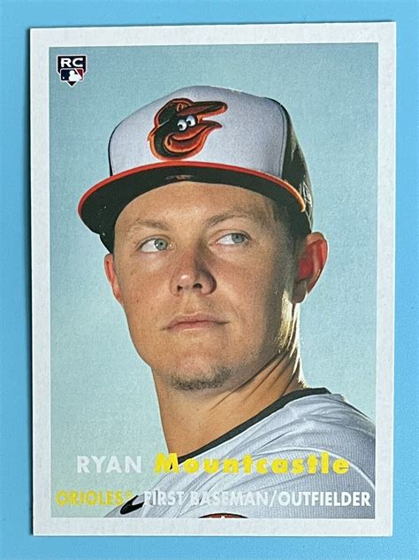 2021 Topps Archives Ryan Mountcastle Rookie Card Rc 6 Baltimore