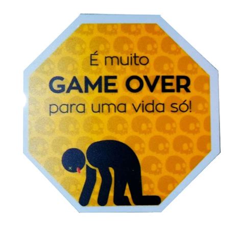 Placa é Muito Game Over Para Uma Vida Só em Promoção na Americanas