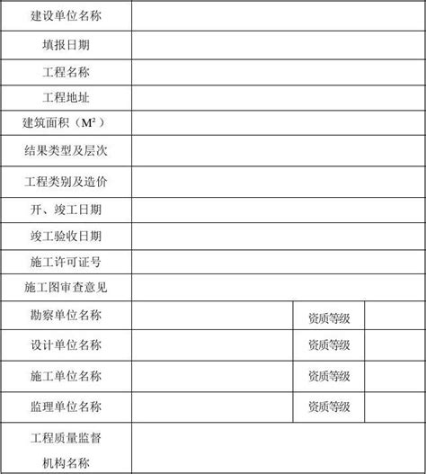 建设工程竣工验收备案表word文档在线阅读与下载无忧文档