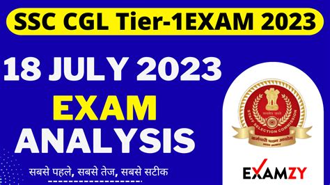 Ssc Cgl July Exam Analysis All Shift Ssc Cgl Exam Analysis