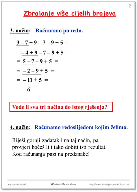 Matematika 6 Razred Materijali I Zadaci