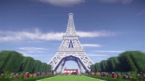 Tháp Eiffel Download Minecraft Maps Youtube