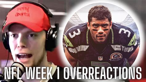 Russell Wilson Will Win MVP NFL Week 1 Overreactions YouTube