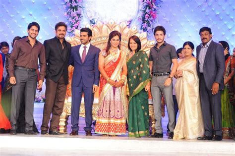 ACTRESS: Ram Charan Wedding Reception Photos