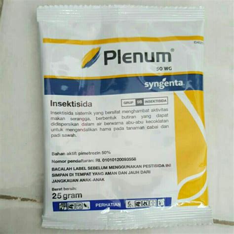 Jual Insektisida Plenum Wg Gram Shopee Indonesia