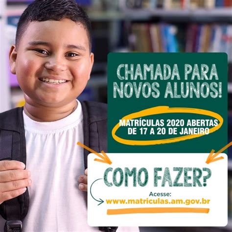 Matrículas 2020 Abertas Para Novos Alunos Da Rede Municipal De Ensino