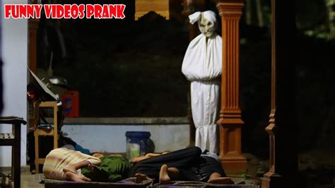 Prank Pocong Terbaru Bocil Lagi Tidur Ngakak YouTube