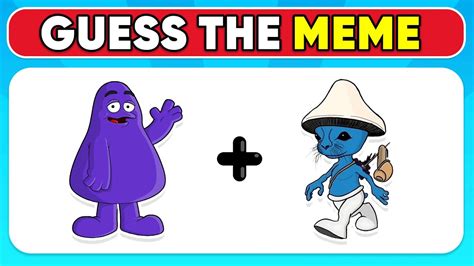 Guess Grimace Shake Meme By Emoji We Live We Love We Lie