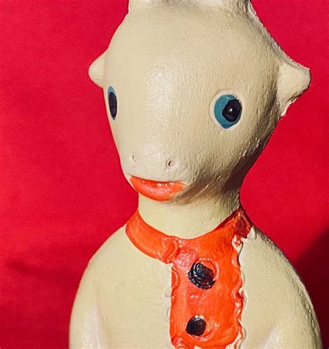 Soviet Rubber Toy Vintage Toy Rubber Goat Toy Goat Etsy