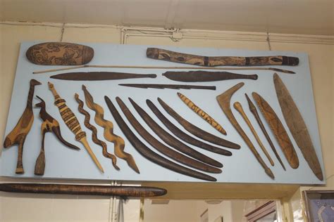 Collection Of Aboriginal Tools And Weapons At Stansbury Mu Flickr