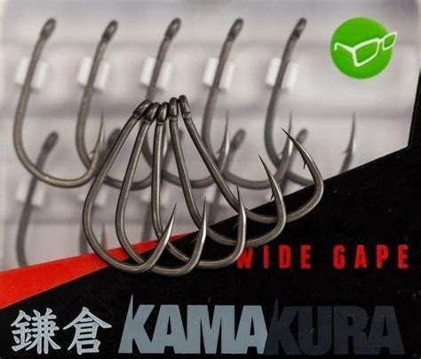 Korda Kamakura Wide Gape Hooks Haki Karpiowe Icgcps Ceny I