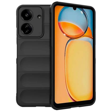 Funda De Silicona Xiaomi Redmi C Wave Negro