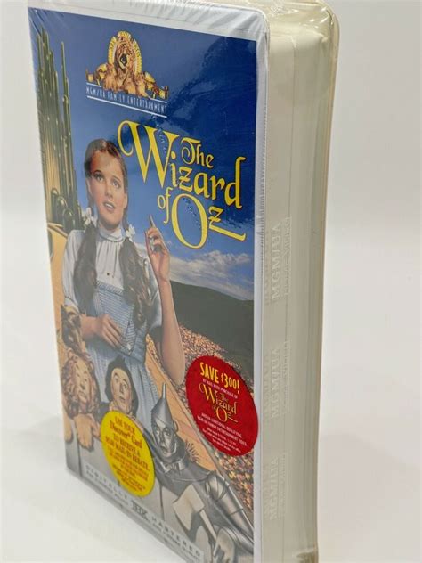 The Wizard Of Oz VHS Digitally Mastered Clamshell Factory Sealed