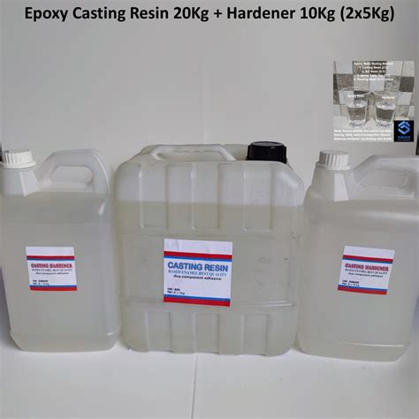 Jual Epoxy Resin Bening Kg Hardener Kg Casting Resin Epoxy Casting