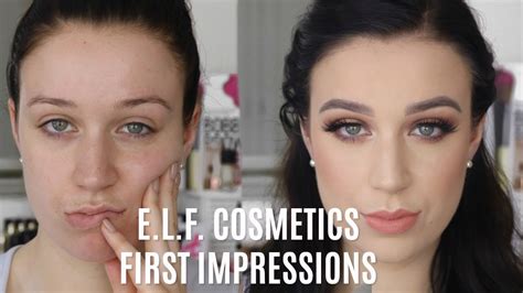 First Impressions Makeup Tutorial Elf Cosmetics Youtube