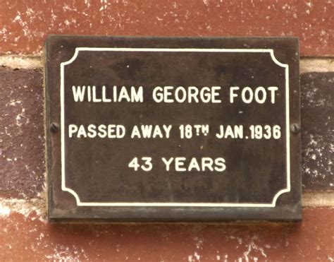 William George Foote Unknown Find A Grave Memorial