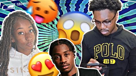 Lil Tjay Calling My Phone Lyric Prank On My Girlfriend Goes Wrong 😰 Youtube