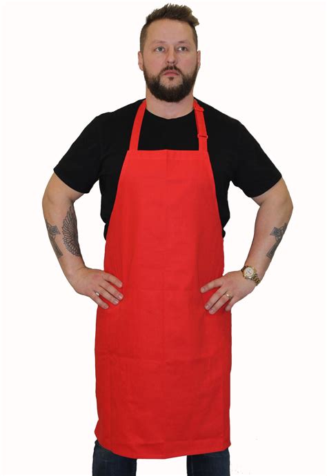 Full Bib Brown Apron Aprons For Food Industry