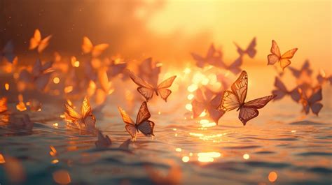 Download Butterfly Sunset Silhouette Royalty Free Stock Illustration