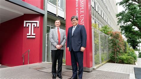 Minister of MEXT Koichi Hagiuda Visits Temple University, Japan Campus ...