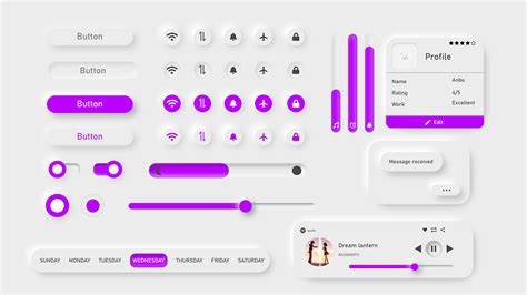 Neumorphism Ui Kit Behance