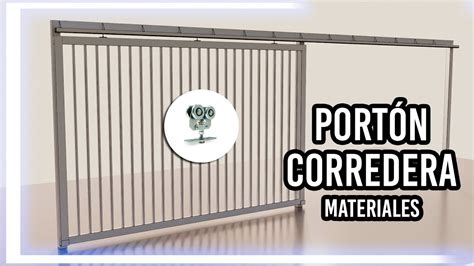 Como Hacer Un Port N Casa De Corredera Materiales Metal Youtube